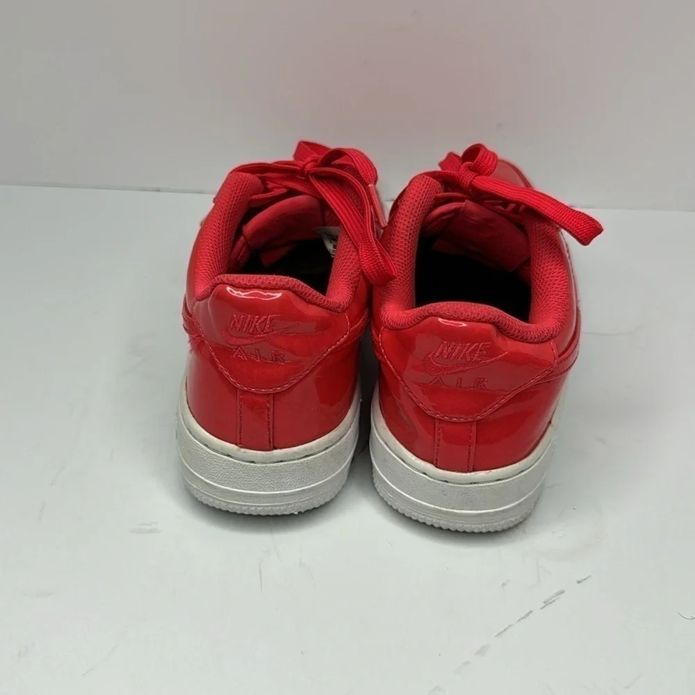 Nike Air Force 1 Patent Siren Red Ao2288-600 Toddler Sz 5.5Y